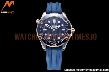 Omega - Seamaster 300m 2018 Blue RG/SS/RU Blue GDF MY8215