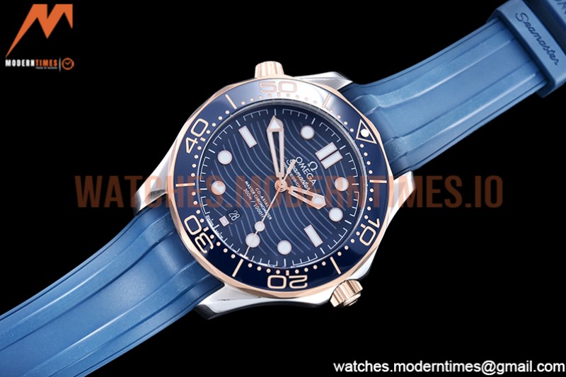 Omega - Seamaster 300m 2018 Blue RG/SS/RU Blue GDF MY8215