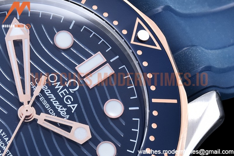 Omega - Seamaster 300m 2018 Blue RG/SS/RU Blue GDF MY8215