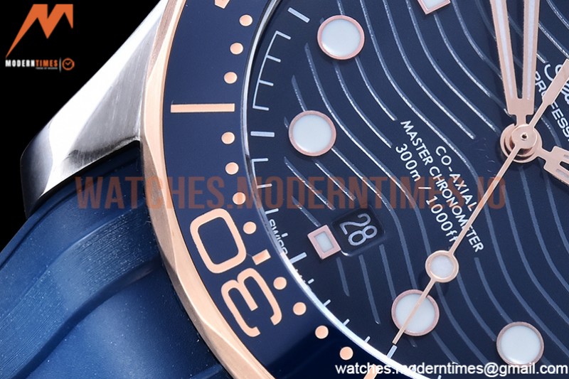 Omega - Seamaster 300m 2018 Blue RG/SS/RU Blue GDF MY8215