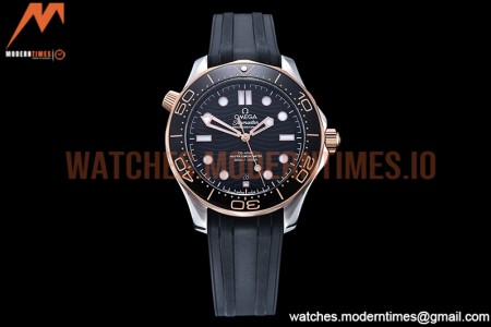Omega - Seamaster 300m 2018 Blk RG/SS/RU Black GDF MY8215